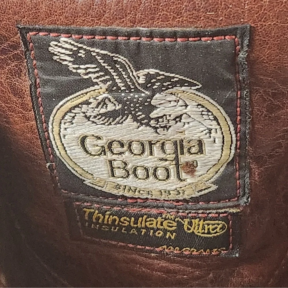 Georgia Boots Mens 11 Brown Leather Renegade 8
